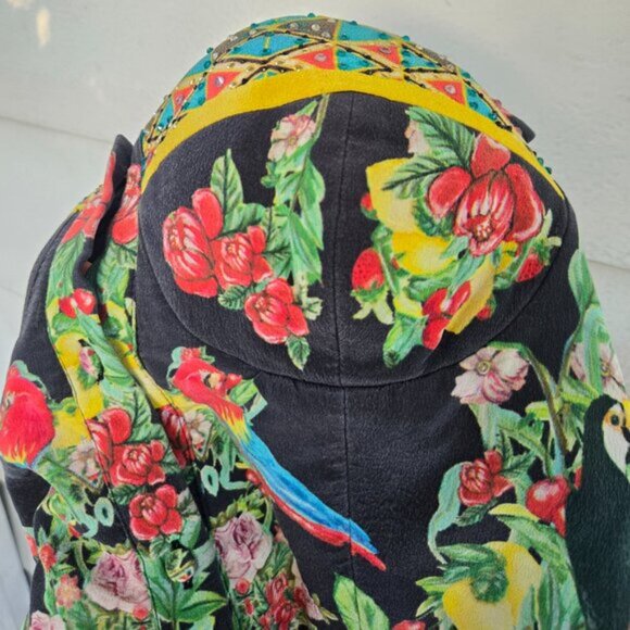 Camilla Toucan play bustier top with frill Size Small b72E - Picture 9 of 10